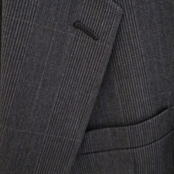 VTG Evan Picone Dark Gray Wool Suit - Picture 3 of 13